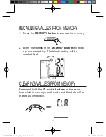 Preview for 22 page of HoMedics BPW-710-CA Instruction Manual And  Warranty Information