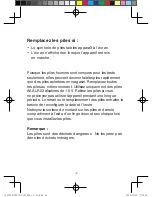 Preview for 49 page of HoMedics BPW-710-CA Instruction Manual And  Warranty Information