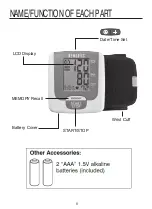 Preview for 9 page of HoMedics BPW-715 Manual