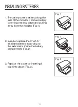 Preview for 12 page of HoMedics BPW-715 Manual