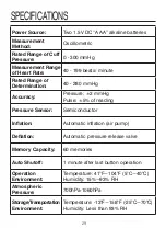 Preview for 30 page of HoMedics BPW-715 Manual