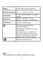 Preview for 31 page of HoMedics BPW-715 Manual