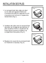 Preview for 44 page of HoMedics BPW-715 Manual