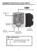 Preview for 73 page of HoMedics BPW-715 Manual