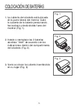 Preview for 76 page of HoMedics BPW-715 Manual