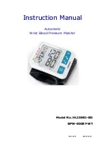 HoMedics BPW-800BT-WT Instruction Manual preview