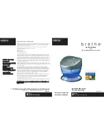 Предварительный просмотр 1 страницы HoMedics Brethe BRT-150 Instruction Manual And Warranty