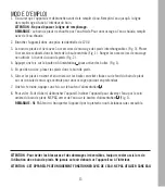 Preview for 13 page of HoMedics BUBBLE BLISS FB-52J Instruction Manual And  Warranty Information