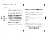 Preview for 2 page of HoMedics BubbleSpa BL-100 Instruction Manual And  Warranty Information