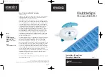 HoMedics BubbleSpa BMAT-4 Instruction Manual And  Warranty Information preview