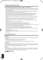 Preview for 52 page of HoMedics CBS-2000H-EU Instruction Manual