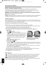 Preview for 54 page of HoMedics CBS-2000H-EU Instruction Manual