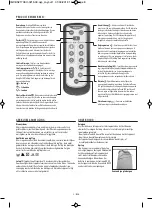 Preview for 8 page of HoMedics CBS-2170-EU Instruction Manual