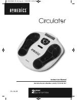 HoMedics Circulator Instruction Manual preview