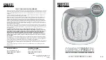 Preview for 5 page of HoMedics Compact Pro Spa FB-350 Instruction Manual