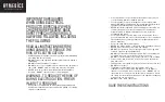 Preview for 2 page of HoMedics ConstantComfort BK-3000 Instruction Manual And  Warranty Information