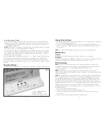 Preview for 3 page of HoMedics deep-sleep HDS-2000 Instruction Manual And Warranty