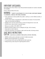 Preview for 2 page of HoMedics Deep Sleep Revitalize HDS-3000 Instruction Manual