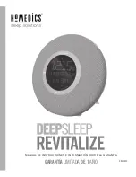 Preview for 29 page of HoMedics Deep Sleep Revitalize HDS-3000 Instruction Manual