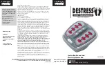 Preview for 1 page of HoMedics Destress FM-100HTL Instruction Manual