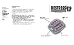 Preview for 4 page of HoMedics Destress FM-100HTL Instruction Manual