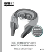 HoMedics DUALCOMFORTPRO NMS-375A Instruction Manual preview