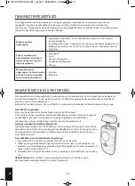 Preview for 116 page of HoMedics duo pro IPL-HH160-GB Instruction Manual