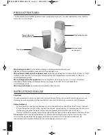 Preview for 4 page of HoMedics ELLE MACPHERSON ELM-HWX100-GB Instruction Manual