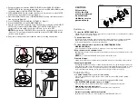 Preview for 4 page of HoMedics enviraScape ARTESIAN GLOBE WFL-ART Instruction Manual And  Warranty Information