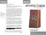 Preview for 1 page of HoMedics enviraScape Gentle Rains WRF-GEN Instruction Manual And  Warranty Information