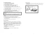 Preview for 5 page of HoMedics enviraScape LANTERN MIST WF-LAMI Instruction Manual And  Warranty Information