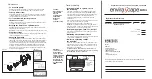 Preview for 4 page of HoMedics enviraScape MARIPOSA Instruction Manual And  Warranty Information