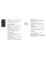 Предварительный просмотр 4 страницы HoMedics ENVIRASCAPE SS-400B Instruction Manual And  Warranty Information