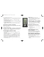 Preview for 9 page of HoMedics EnviraStation DWS-220 Instruction Manual And  Warranty Information