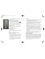 Preview for 10 page of HoMedics EnviraStation DWS-220 Instruction Manual And  Warranty Information