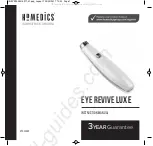 HoMedics EYE REVIVE LUXE Manual preview