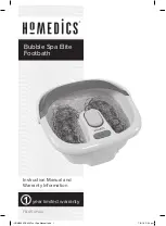 HoMedics FB-450H-AU Instruction Manual preview