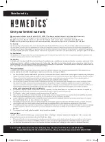 Preview for 5 page of HoMedics FB350AU Instruction Manual