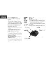 Предварительный просмотр 4 страницы HoMedics FM-4 Instruction Manual And Warranty