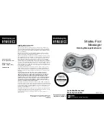 HoMedics FMS-150H Instruction Manual And Warranty preview