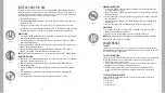 Preview for 3 page of HoMedics FMS-351HJ Instruction Manual And  Warranty Information