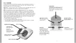 Preview for 4 page of HoMedics FMS-351HJ Instruction Manual And  Warranty Information