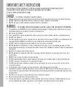 Preview for 2 page of HoMedics FMS-360HJ Instruction Manual And  Warranty Information