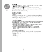 Preview for 6 page of HoMedics FMS-360HJ Instruction Manual And  Warranty Information