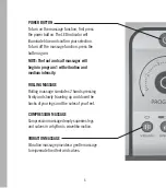 Preview for 6 page of HoMedics FMS-500HJ Instruction Manual And  Warranty Information