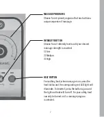 Preview for 7 page of HoMedics FMS-500HJ Instruction Manual And  Warranty Information