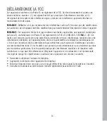 Preview for 15 page of HoMedics FMS-500HJ Instruction Manual And  Warranty Information