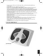 Предварительный просмотр 9 страницы HoMedics FMV-300-EU Instruction Manual