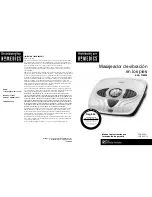 Предварительный просмотр 5 страницы HoMedics FMV-400H Instruction Manual