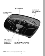 Preview for 23 page of HoMedics FMV-400HJ-BK-2 Instruction Manual And  Warranty Information